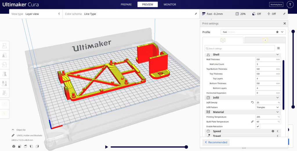 printmaker3d fdm print settings b